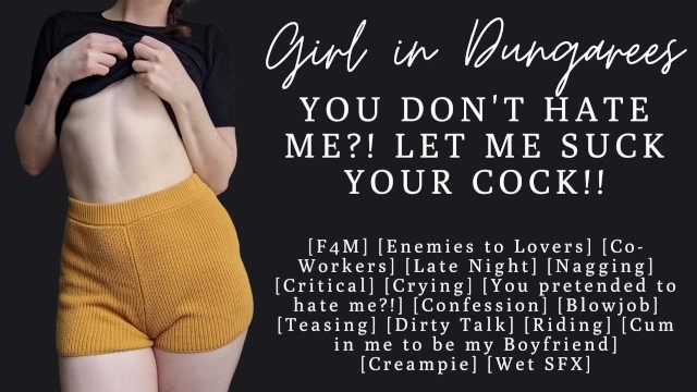 imagem de ASMR | Transando com seu colega de trabalho tarde da noite no escritório | Inimigos dos Amantes | Boquete | Creampie