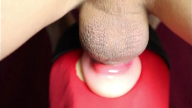imagem de garganta profunda garganta fodendo e pulsando em close up